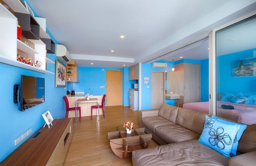 Hua Hin Apartment | Baan SanKraam 1BR Apt, EDF-PoolView