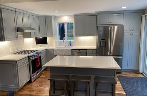 New Seabury House | Back yard oasis, In-ground Pool, 3 miles from South Cape Beach, Mashpee Commons