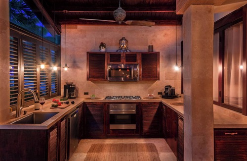 Noord Villa | Bali-style villa: indoor and outdoor pool, cinema, cave, yoga, gym & beach court