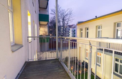 Stotteritz Apartment | Balkon, Waschmaschine, TV, Einzelbetten, nahe Völkerschlachtsdenkmal