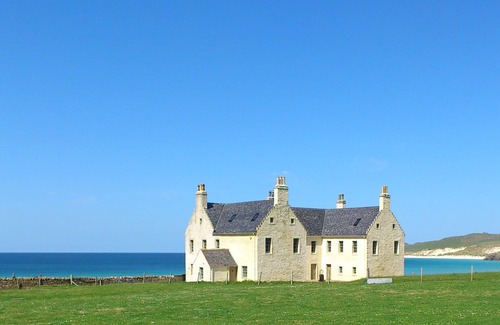 Sangomore House | BALNAKEIL HOUSE - A-Listed Highland Lodge on the Beach sleeping up to 17