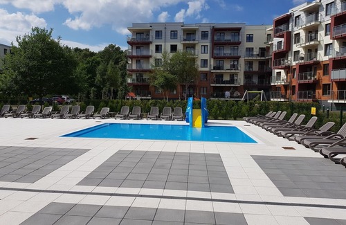Kolobrzeg House | Baltic Sea Kołobrzeg Poland 300m to the beach Indoor swimming pool Fitness center Playground Restaurant