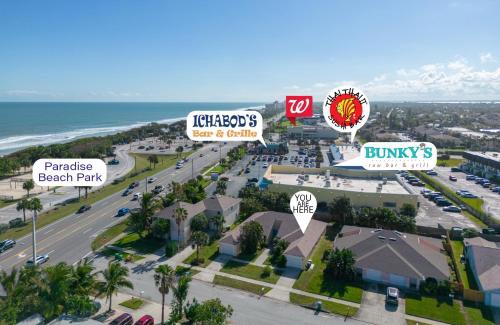 Indialantic House | Banana Cabana Two Unit Duplex Walk To The Beach