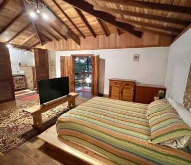 Piedade do Paraopeba Ski Chalet | Bangalô Rústico Duplex - Retiro Andaluz