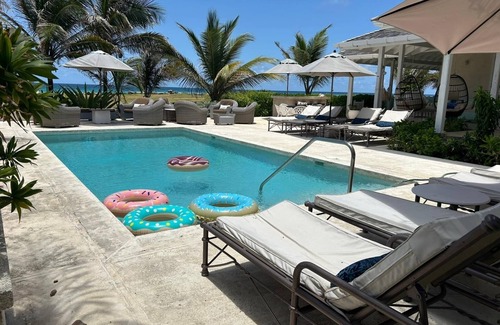 Belair Villa | Barbados Luxury Ocean Front Villa ~ 7 bedroom suites, 6.5 private bathrooms