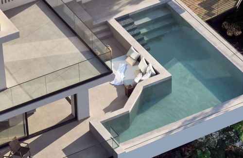 Argassi Villa | Bardo Villa, 180° of Endless Blue with Heated Pool