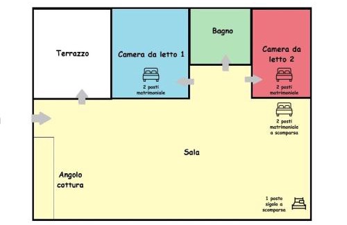 Bardonecchia Apartment | Bardonecchia 3-room Apartment - Frejus Palace