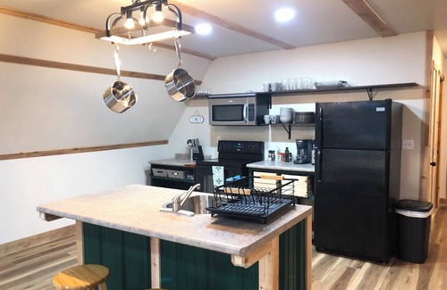 East Springfield House | Barn Loft Apartment on Regenerative Family Farm