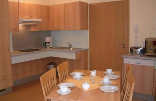 Merkendorf Apartment | Barrier-free vacation apartment (ground floor) at the Ferienhof an der Stadtmauer Merkendorf