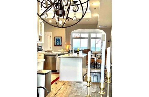 North Beach House | Bayfront Home w/Hot Tub