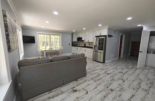 Flanders Apartment | Bayfront house on 150 acre nature preserve and private road!