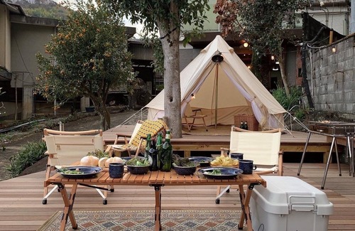 Miyakami Hotel | BBQ and glamping on a large deck An inn where you/Ashigarashimo-gun Kanagawa