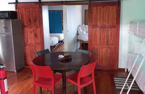 Hopkins Cabin | Beach Front! Cobia Beach Guest House "Hot Pink Family Cabin"