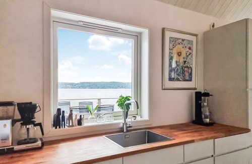 Mark Municipality House | Beach front home in örby with sauna