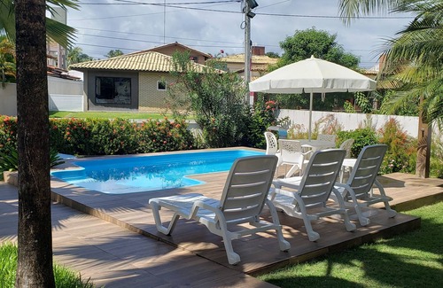 Canto do Mar House | Beach House, Guarajuba, Well Located Paradise Condo with Pool and Wi-Fi