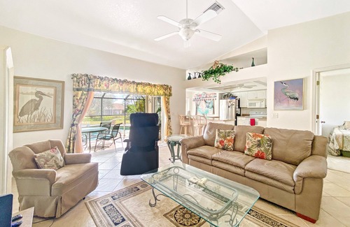 Rotonda Lakes Villa | Beach Town Villa, full refund*, pool heat, pets ok
