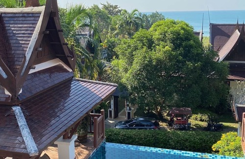 Mae Pim Villa | Beach villa with sea view in Cape Mae Phim, private pool.