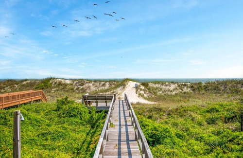 Yaupon Beach House | Beach Walkers by Oak Island Accommodations