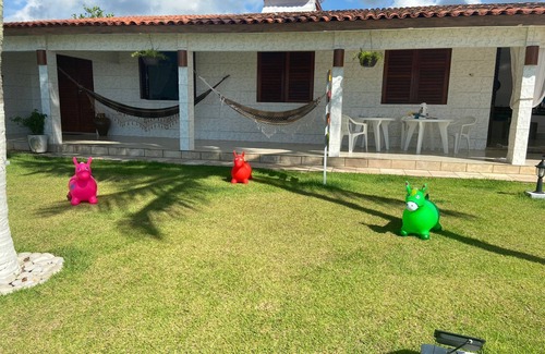 Sao Jose da Coroa Grande House | Beachfront House with Gourmet Area and Privileged Sea View