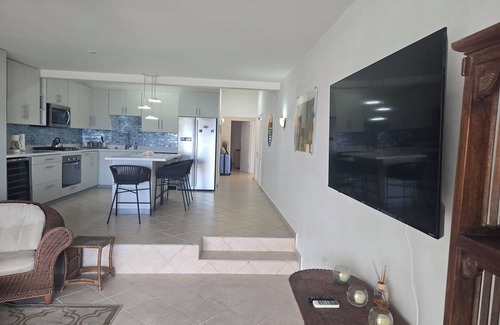 Simpson Bay Condo | Beachfront condo at beautiful Cupecoy Beach Club. 2 bedroom, 3 bath, amenities!