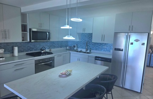Simpson Bay Condo | Beachfront condo at beautiful Cupecoy Beach Club. 2 bedroom, 3 bath, amenities!