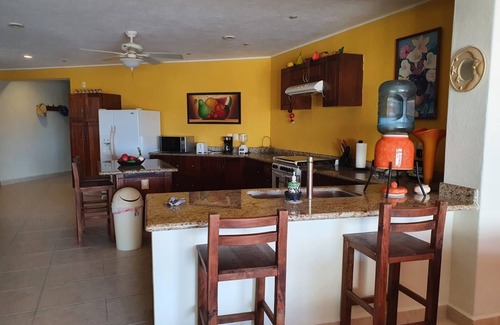 Emiliano Zapata Condo | Beachfront condo - steps to sand and surf