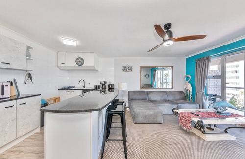 West Beach Apartment | Beachfront couples paradise overlooking Robben Island and Atlantic ocean.