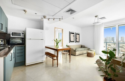 Tel Aviv Promenade Apartment | Beachfront Property with Balcony