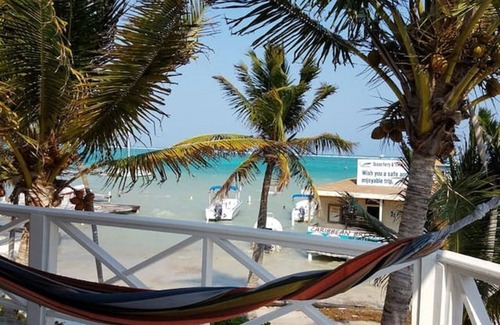 San Pedro Hotel | Beachfront property in central part of town!