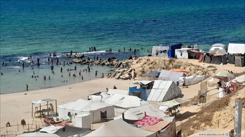 Shurtah Rumanah Other | Beachfront Tents in Gaza-Palestine