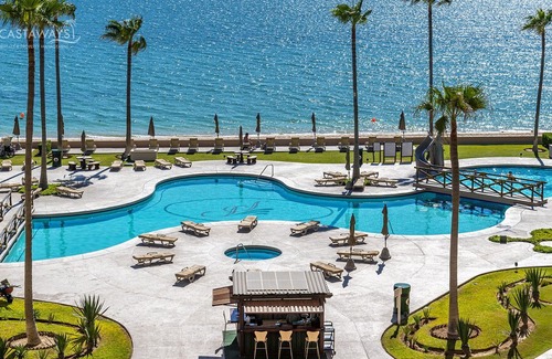 Puerto Penasco Apartment | Beachfront Upper Floor Luxury Condo - Sonoran Spa N404 1 BR 1 BA Next to the Pool, High Speed Wi-Fi