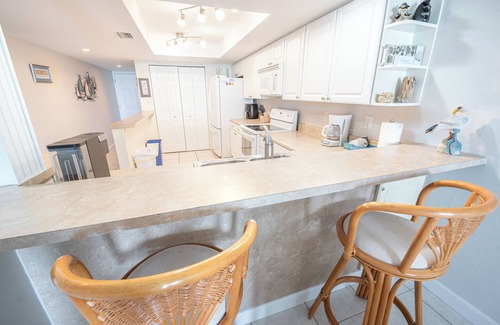 Indian Harbour Beach Condo | Beachfront Vacation Rental, Beautiful view from the 2nd story balcony.