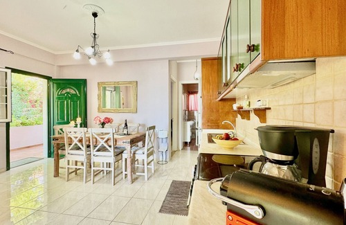 Agios Matthaios Villa | Beachfront Villa Rania with private pool
