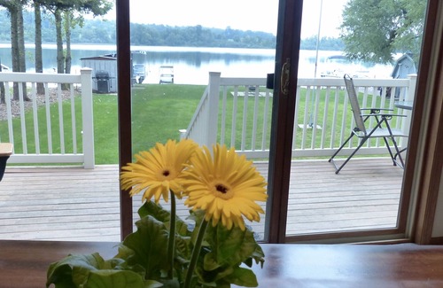 Weyauwega House | Bear Lake Home Manawa, WI - Lake Life in the Summer/Snowmobiling in the Winter