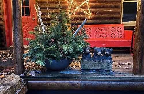 Barbeau Cabin | Bear's Den, A cozy 3-bedroom cabin in mature woods on Neebish Island with WiFi