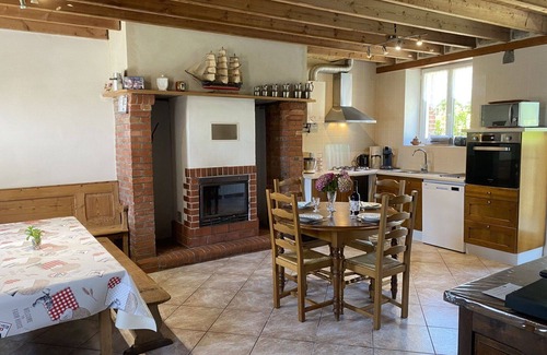 Saint-Maurice-en-Cotentin House | Beautiful villa for 6 guests with WIFI, TV, terrace, pets allowed and parking