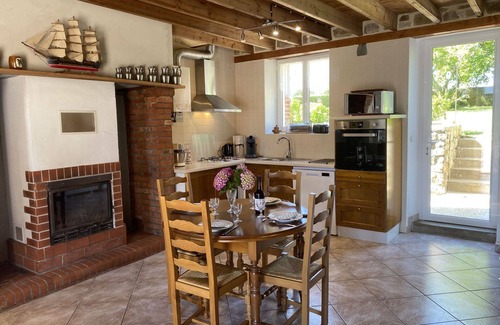 Saint-Maurice-en-Cotentin House | Beautiful villa for 6 guests with WIFI, TV, terrace, pets allowed and parking