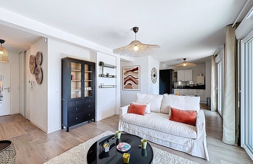 Saint-Marc Apartment | Beau T2 récent, terrasse, parking, 4 pers