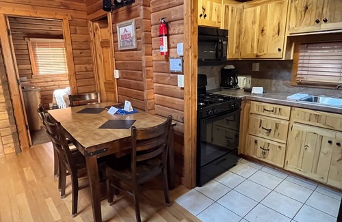 Almont Cabin | Beautiful 2 Bedroom Cabin on Taylor River with Private Hot Tub