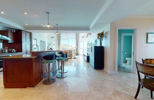 Oyster Pond Condo | Beautiful 2 Bedroom Condo overlooking the ocean & marina in Oyster Pond!