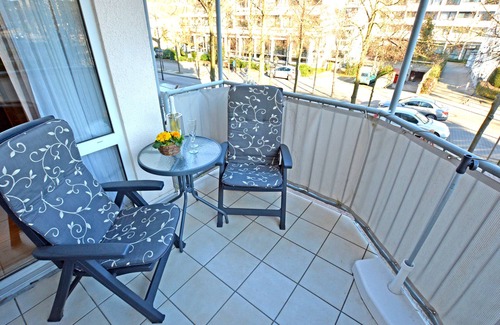 Bad Kreuznach Apartment | Beautiful 2-room apartment in the spa area - daylight bath, WiFi, TV, balcony