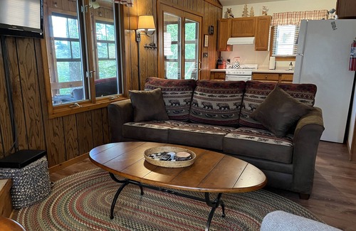 Presque Isle Cabin | Beautiful 4 season lakeside cabin w/loons, eagles and great fishing