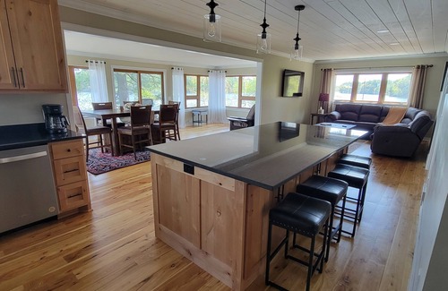 Chetek House | Beautiful and Spacious Lake Home. Amazing Panoramic Lake Views.