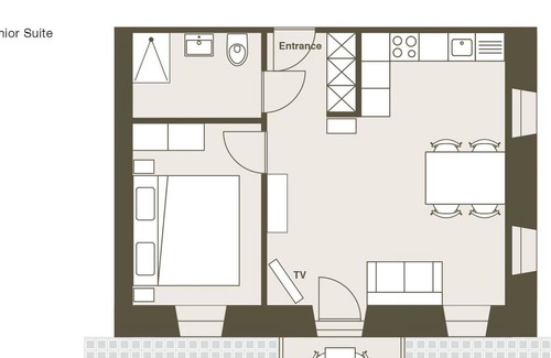 Nussbaumen Apartment | Beautiful apartment for 2 guests with WIFI, TV, balcony and pets allowed