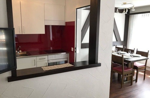 Saas Almagell Apartment | Beautiful apartment for 6 guests with WIFI, TV and balcony