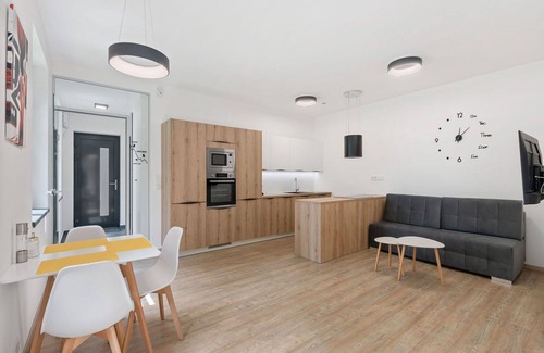 Janov nad Nisou Apartment | Beautiful apartment for 3 guests with WIFI, TV, terrace and parking