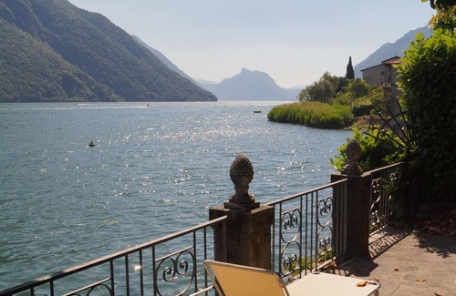 Cressogno Apartment | Beautiful apartment directly on Lake Lugano with private lake terrace