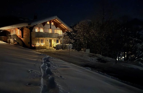 Zweisimmen Apartment | Beautiful apartment for 3 guests with WIFI, balcony and pets allowed