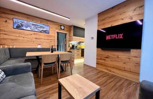 Spindleruv Mlyn Apartment | Beautiful apartment for 7 people with WIFI, TV, balcony, panoramic view and parking