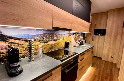 Spindleruv Mlyn Apartment | Beautiful apartment for 7 people with WIFI, TV, balcony, panoramic view and parking